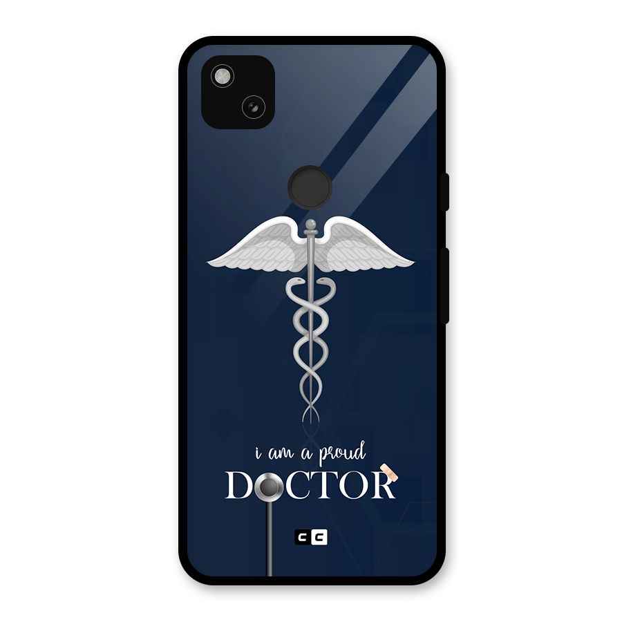 Angel Doctor Glass Back Case for Google Pixel 4a