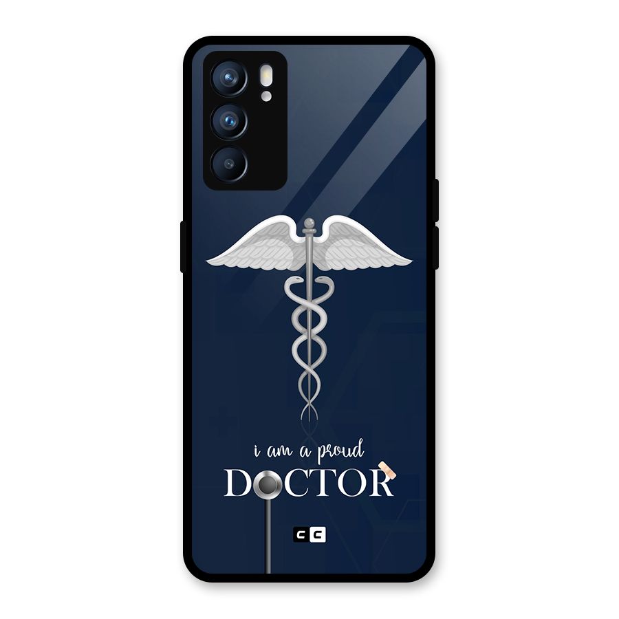 Angel Doctor Glass Back Case for Oppo Reno6 5G