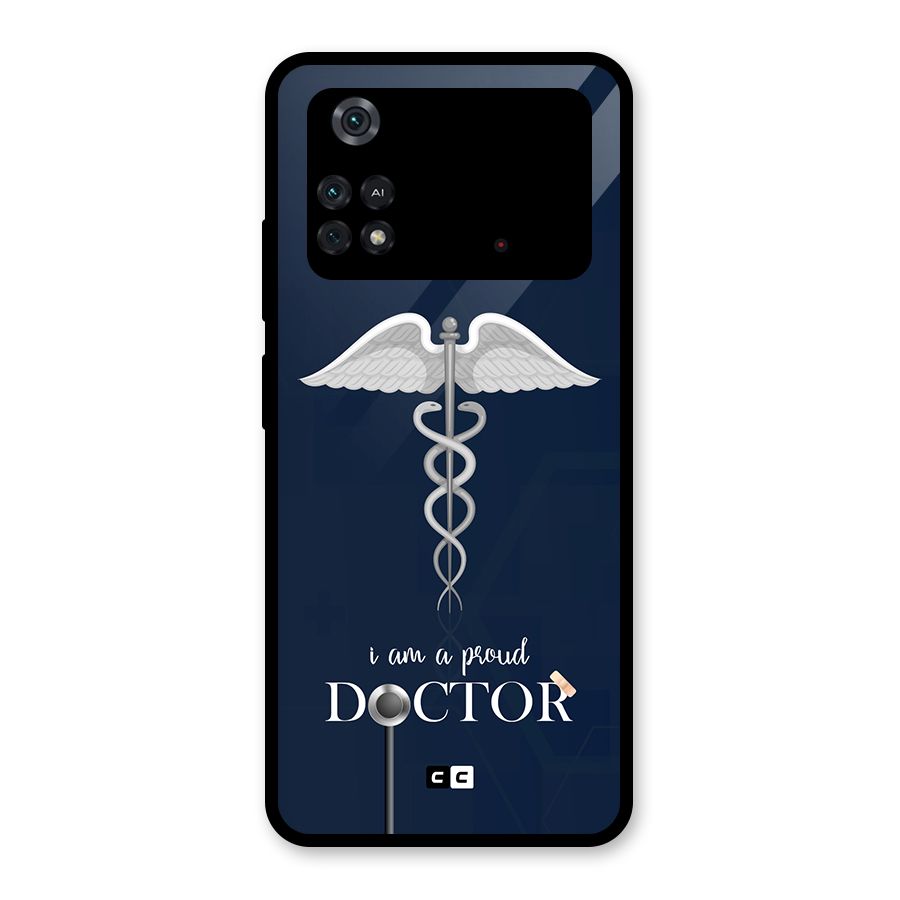 Angel Doctor Glass Back Case for Poco M4 Pro 4G