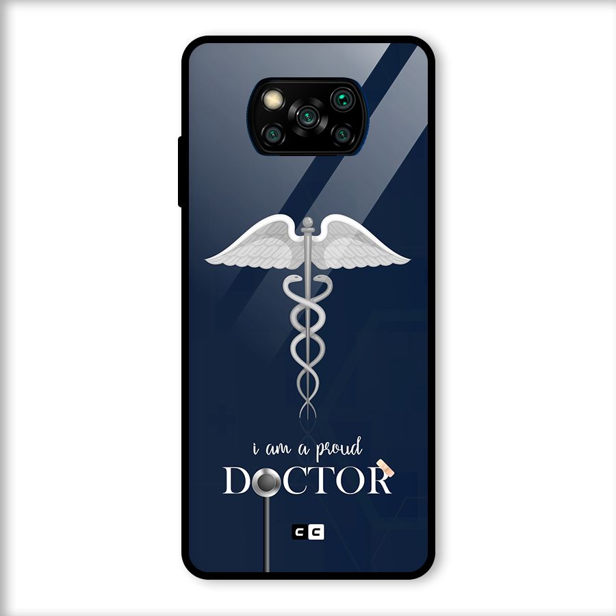 Angel Doctor Glass Back Case for Poco X3