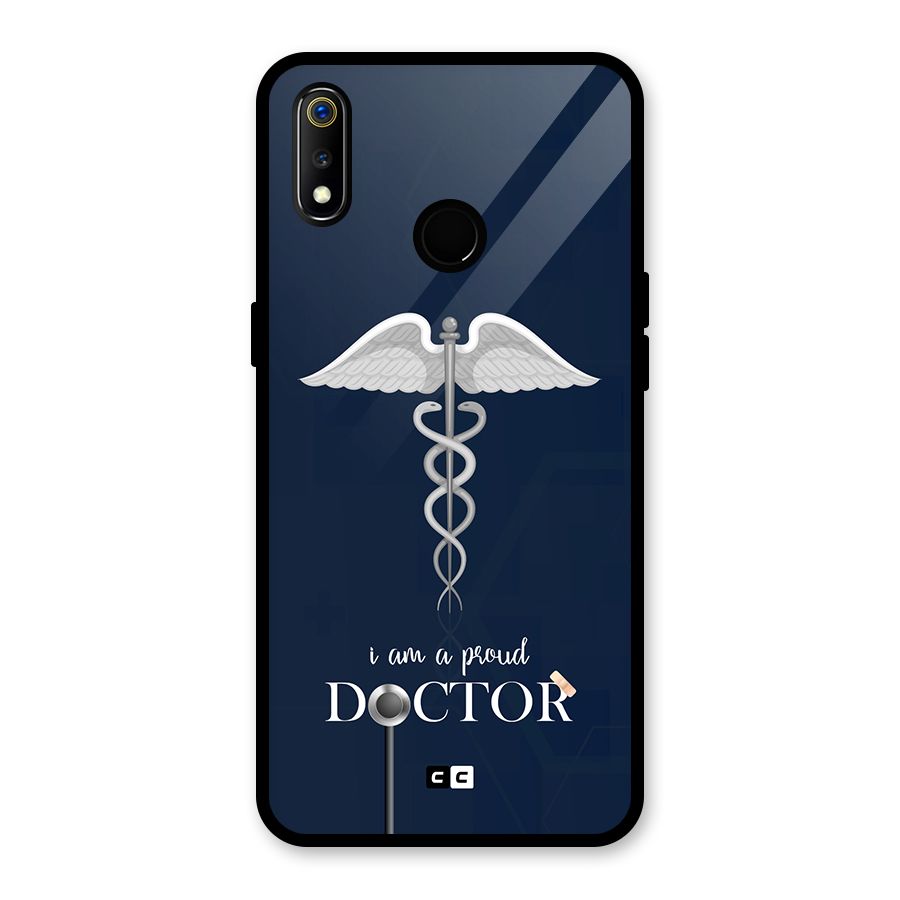 Angel Doctor Glass Back Case for Realme 3i