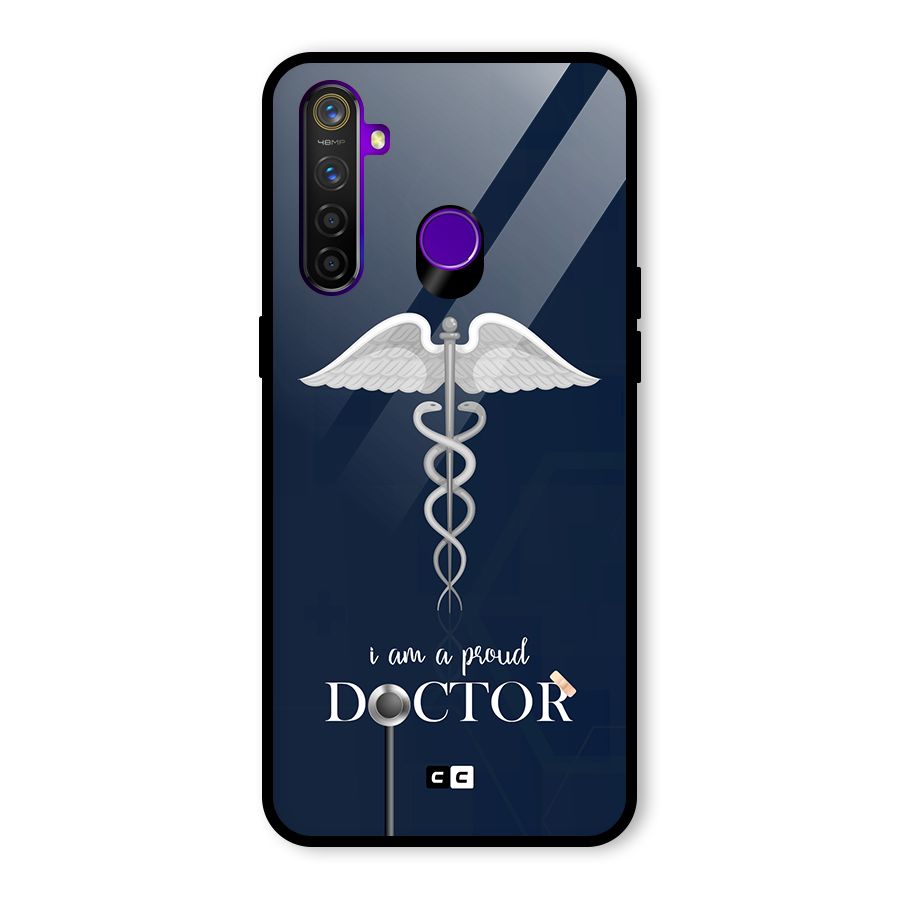 Angel Doctor Glass Back Case for Realme 5 Pro