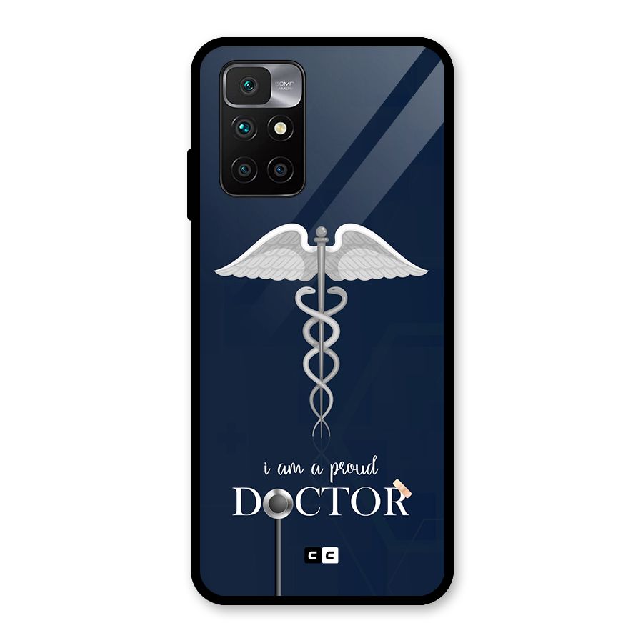 Angel Doctor Glass Back Case for Redmi 10 Prime