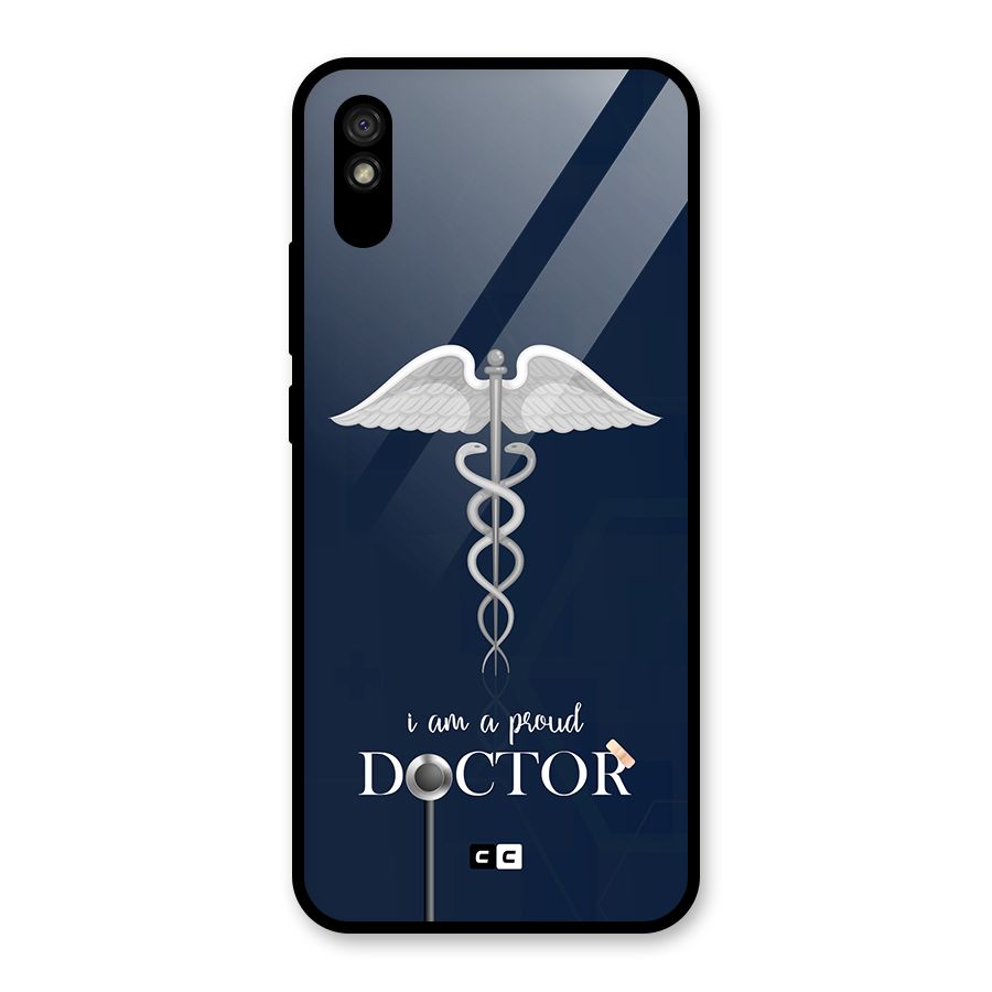 Angel Doctor Glass Back Case for Redmi 9i