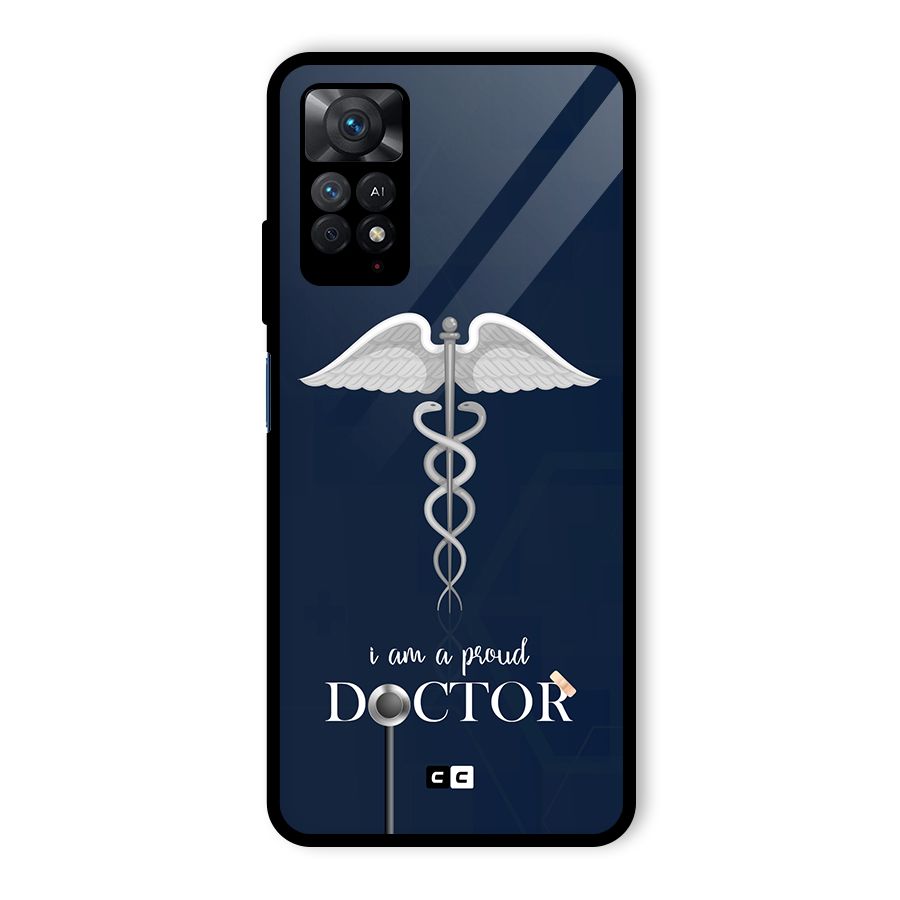 Angel Doctor Glass Back Case for Redmi Note 11 Pro