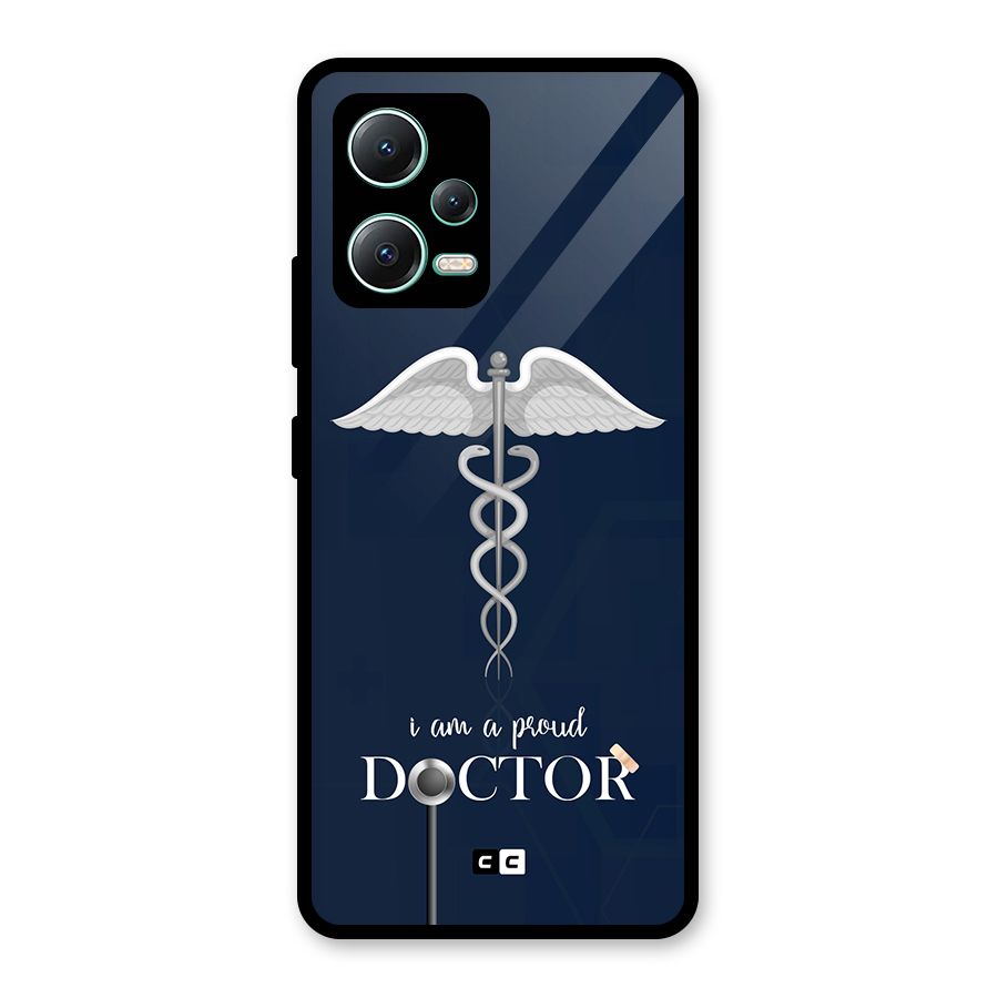 Angel Doctor Glass Back Case for Redmi Note 12 5G
