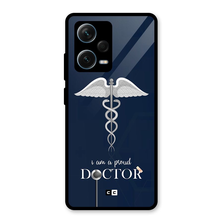 Angel Doctor Glass Back Case for Redmi Note 12 Pro Plus 5G