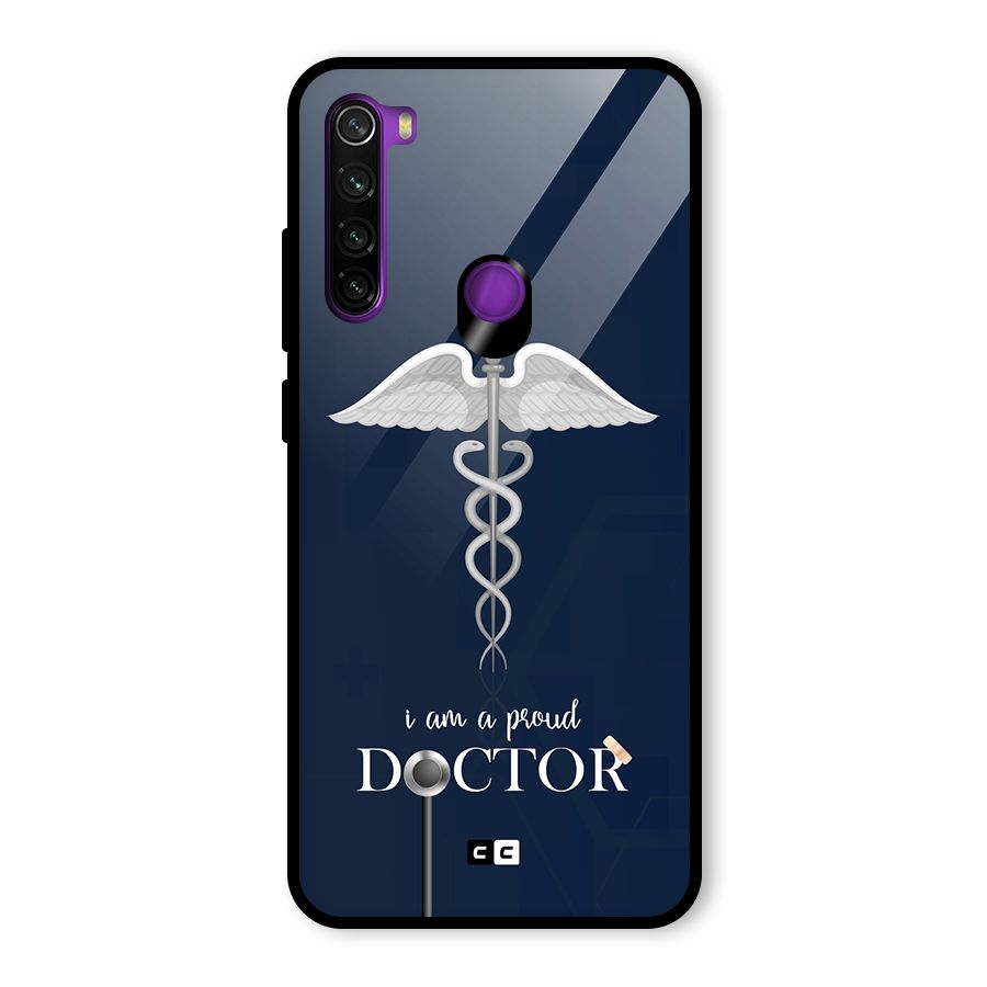 Angel Doctor Glass Back Case for Redmi Note 8