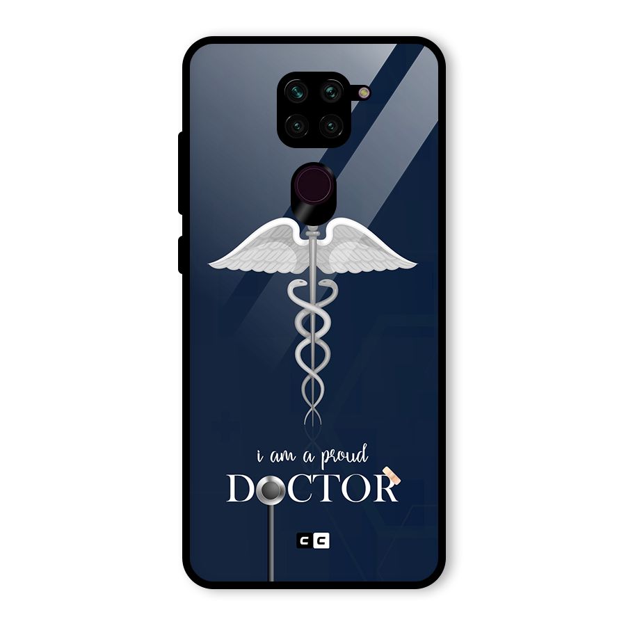 Angel Doctor Glass Back Case for Redmi Note 9