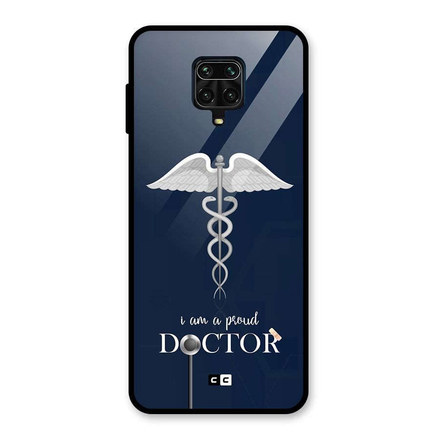 Angel Doctor Glass Back Case for Redmi Note 9 Pro