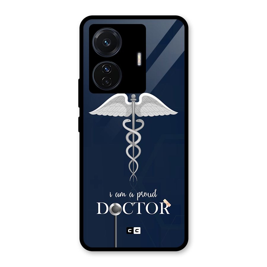 Angel Doctor Glass Back Case for Vivo T1 Pro