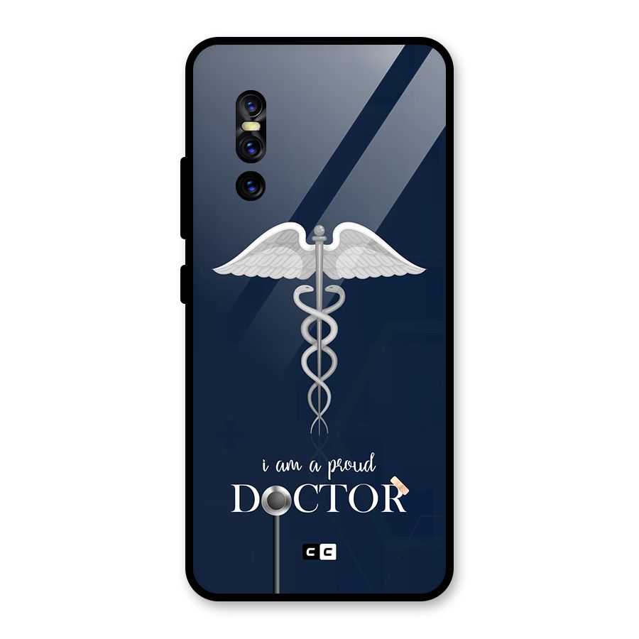 Angel Doctor Glass Back Case for Vivo V15 Pro