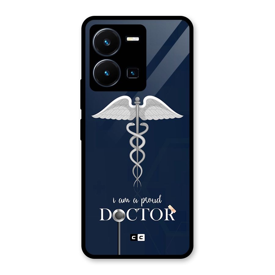 Angel Doctor Glass Back Case for Vivo Y35