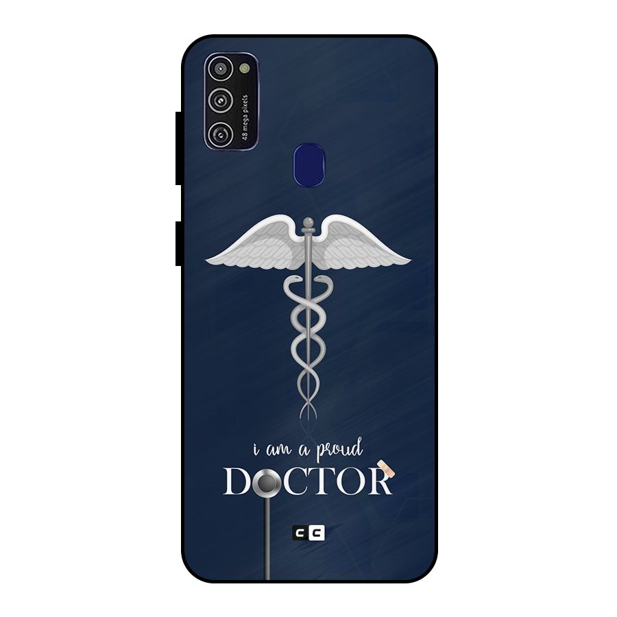 Angel Doctor Metal Back Case for Galaxy M30s