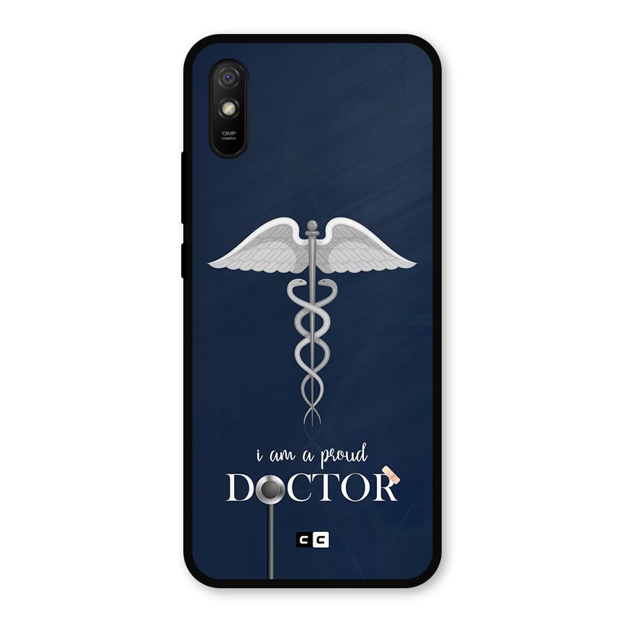 Angel Doctor Metal Back Case for Redmi 9i