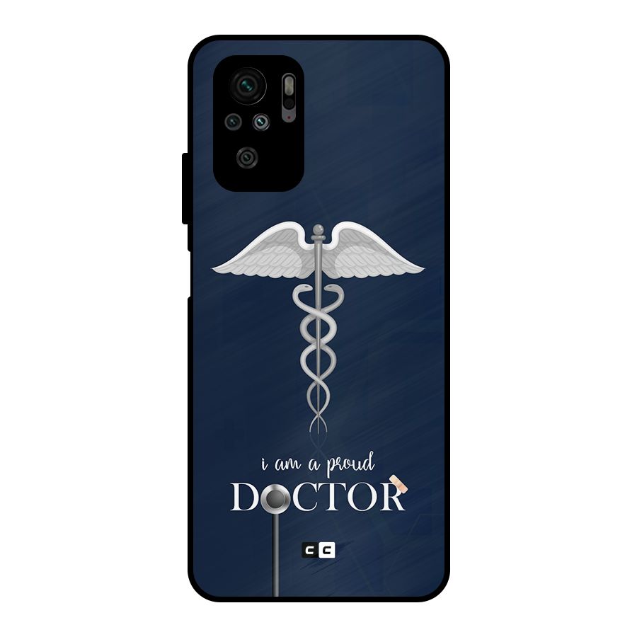 Angel Doctor Metal Back Case for Redmi Note 10S