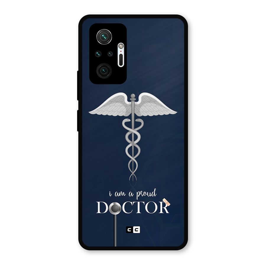 Angel Doctor Metal Back Case for Redmi Note 10 Pro