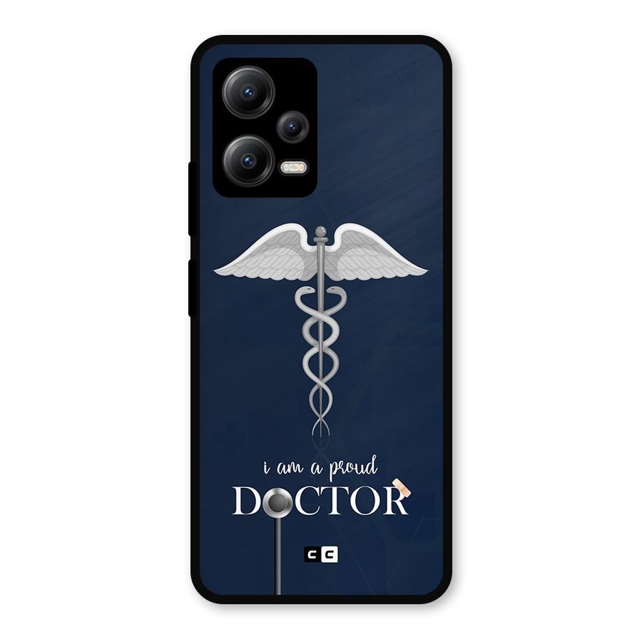Angel Doctor Metal Back Case for Redmi Note 12 5G