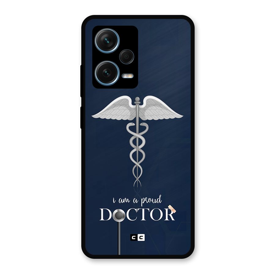 Angel Doctor Metal Back Case for Redmi Note 12 Pro Plus 5G