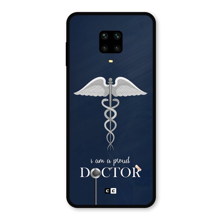 Angel Doctor Metal Back Case for Redmi Note 9 Pro