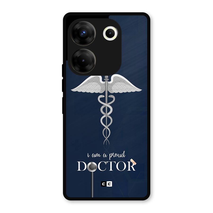 Angel Doctor Metal Back Case for Tecno Camon 20 Pro