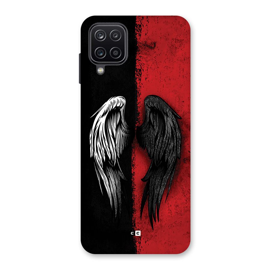 Angle Demon Wings Back Case for Galaxy A12