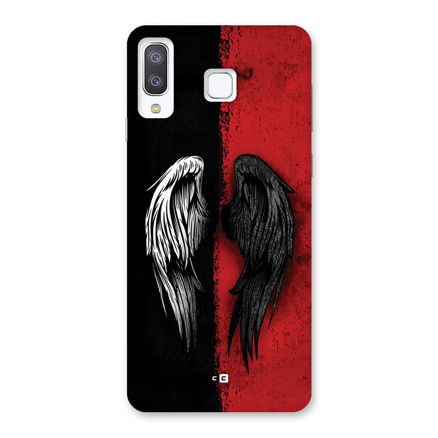 Angle Demon Wings Back Case for Galaxy A8 Star