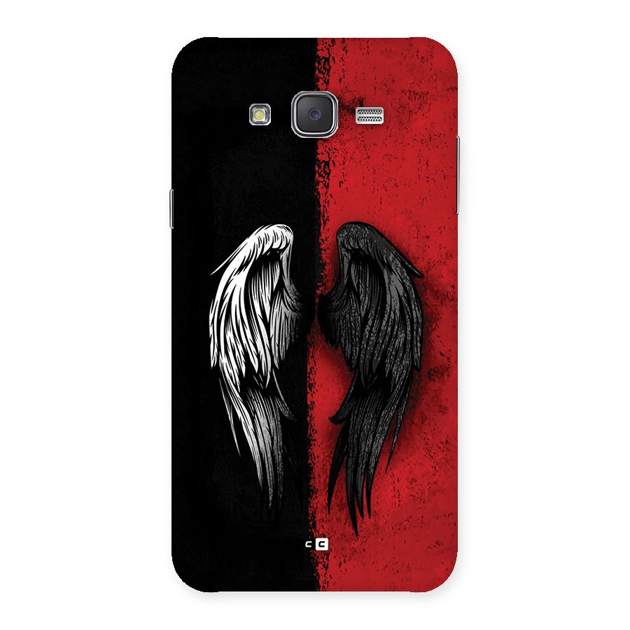 Angle Demon Wings Back Case for Galaxy J7