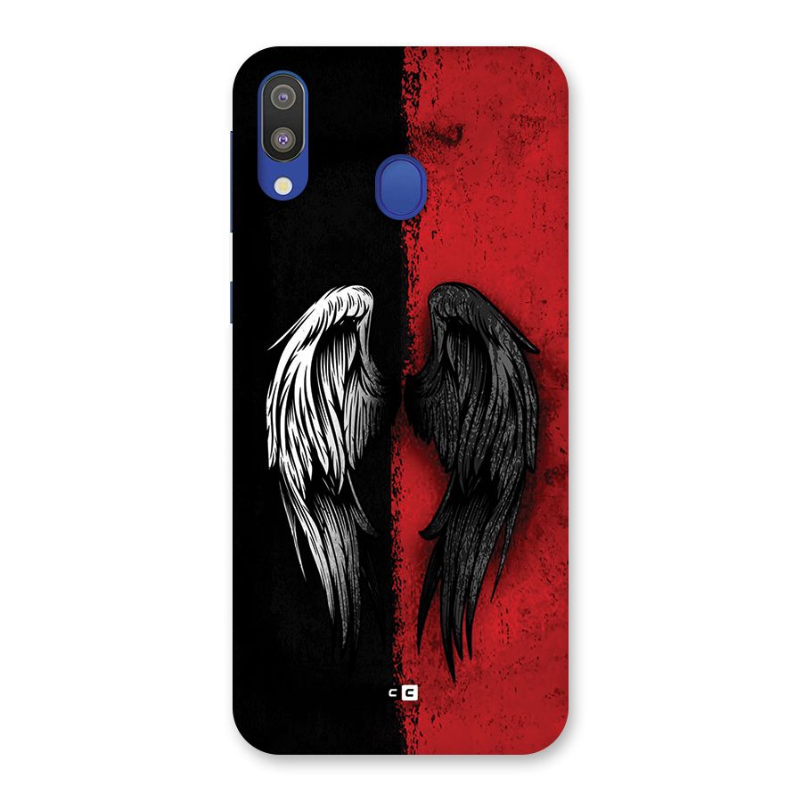 Angle Demon Wings Back Case for Galaxy M20