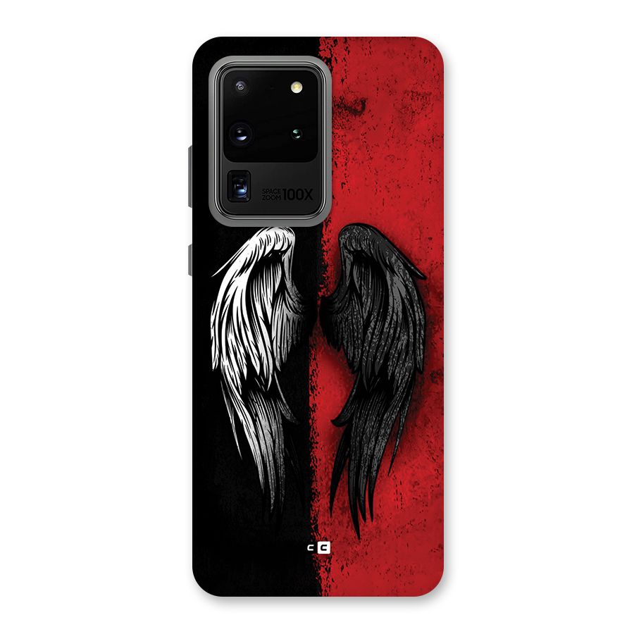 Angle Demon Wings Back Case for Galaxy S20 Ultra