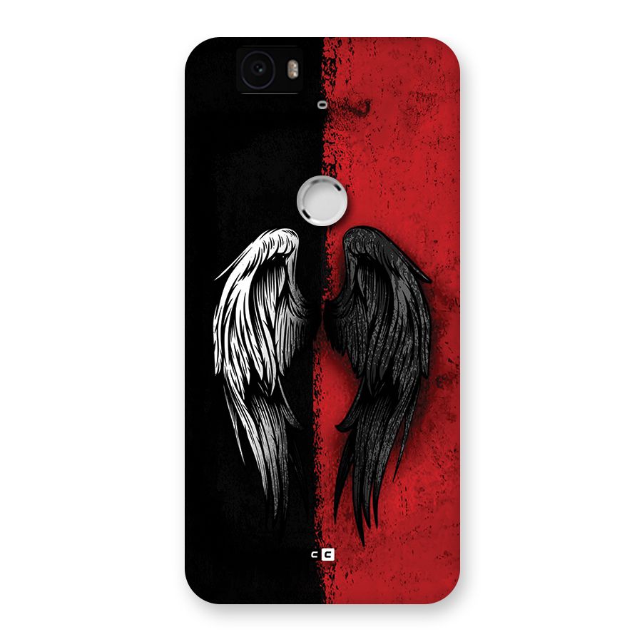 Angle Demon Wings Back Case for Google Nexus 6P