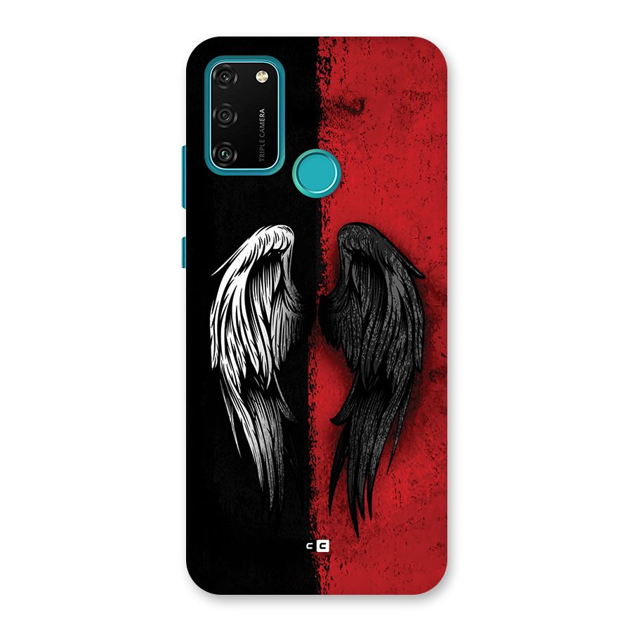 Angle Demon Wings Back Case for Honor 9A