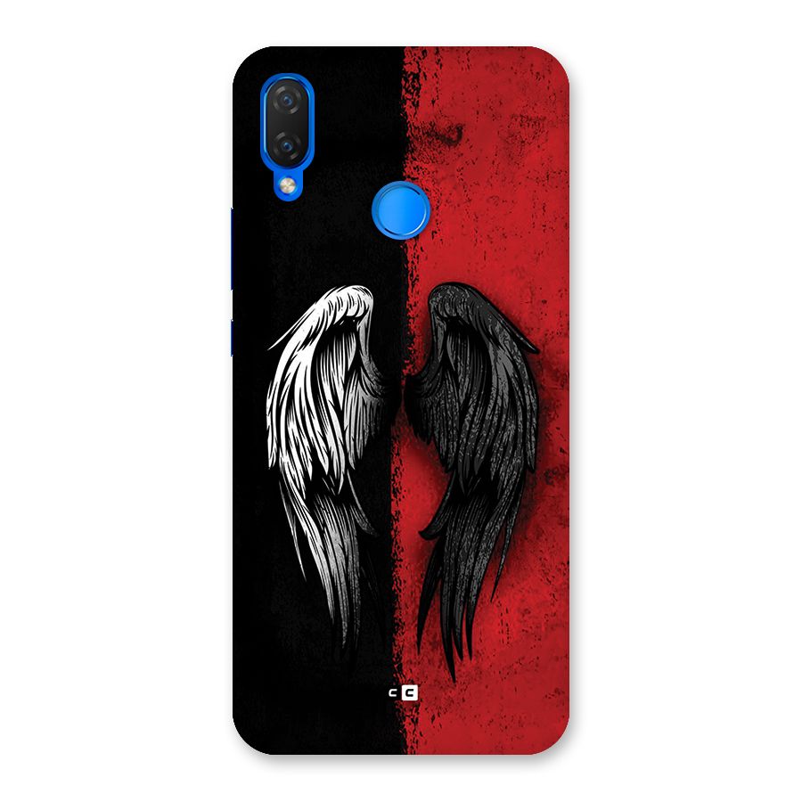 Angle Demon Wings Back Case for Huawei P Smart Plus