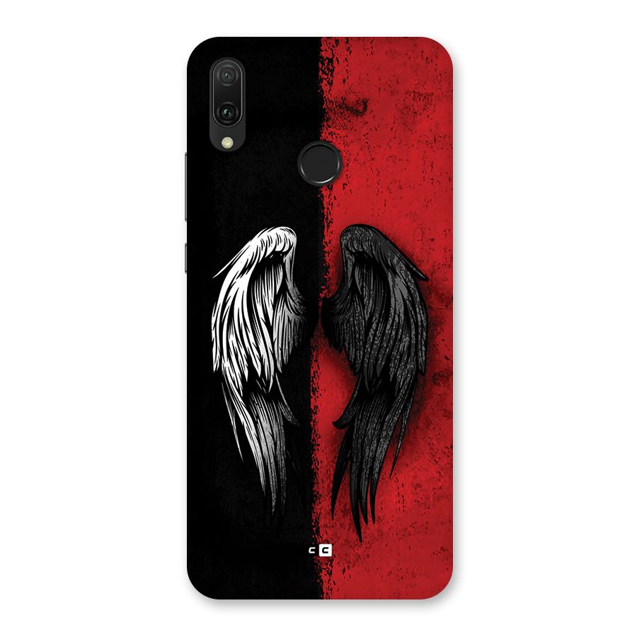 Angle Demon Wings Back Case for Huawei Y9 (2019)