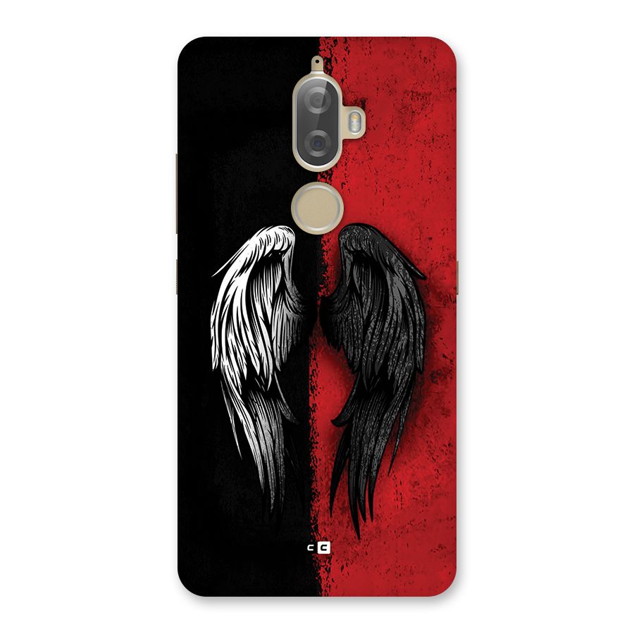 Angle Demon Wings Back Case for Lenovo K8 Plus
