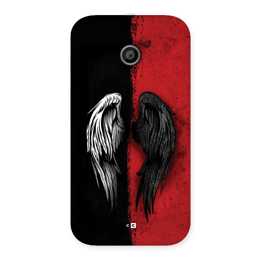 Angle Demon Wings Back Case for Moto E