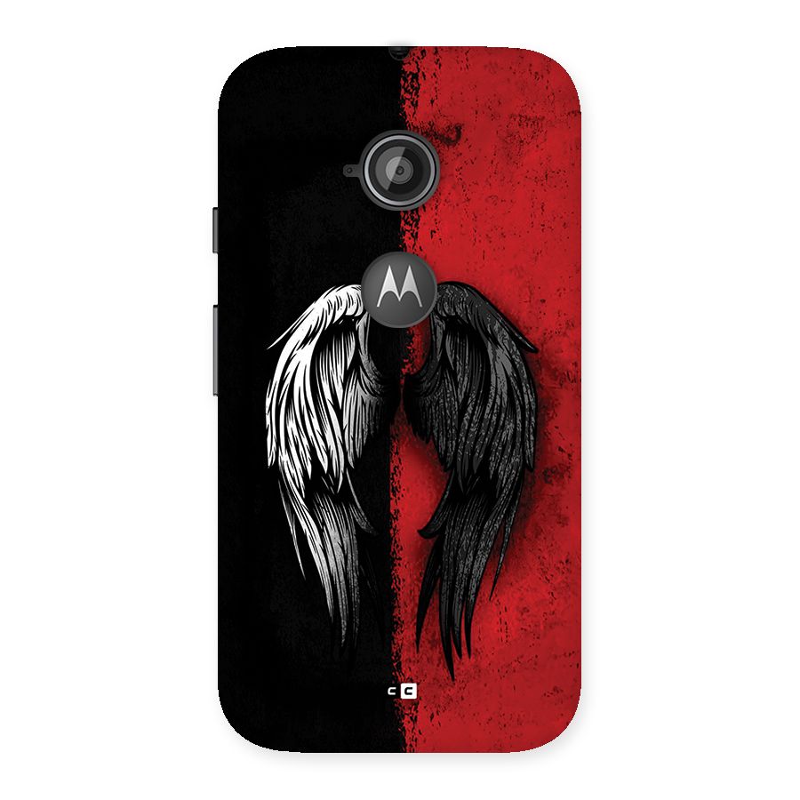 Angle Demon Wings Back Case for Moto E 2nd Gen