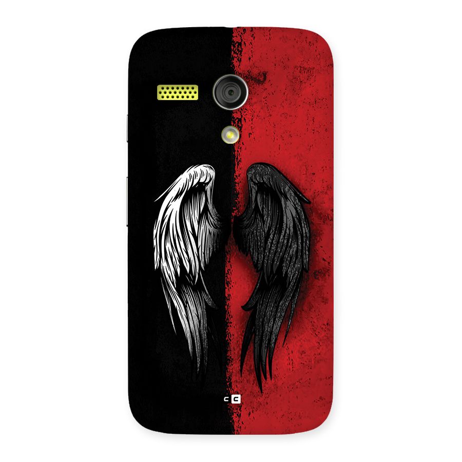 Angle Demon Wings Back Case for Moto G