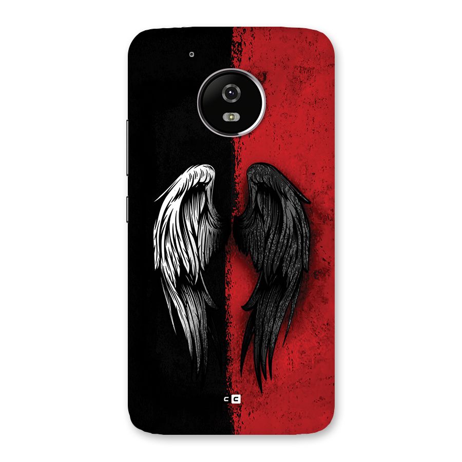 Angle Demon Wings Back Case for Moto G5