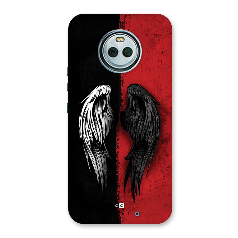 Angle Demon Wings Back Case for Moto X4