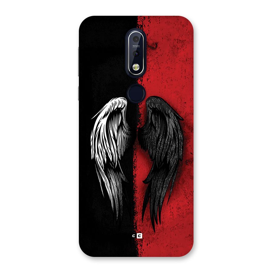 Angle Demon Wings Back Case for Nokia 7.1