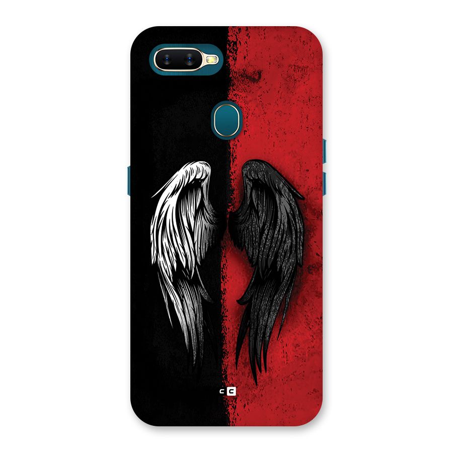 Angle Demon Wings Back Case for Oppo A12s