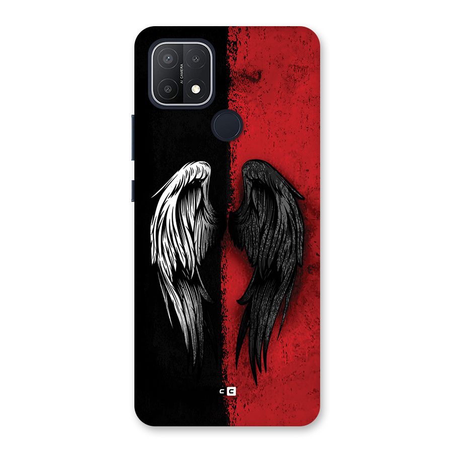 Angle Demon Wings Back Case for Oppo A15