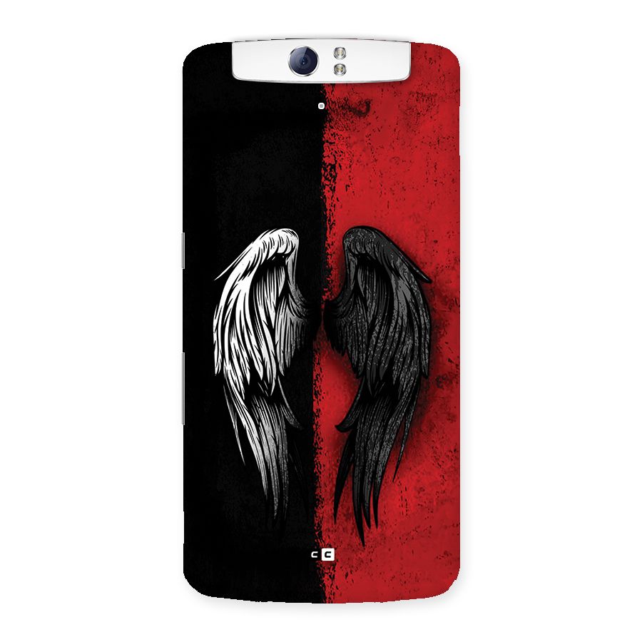 Angle Demon Wings Back Case for Oppo N1