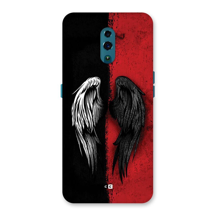 Angle Demon Wings Back Case for Oppo Reno