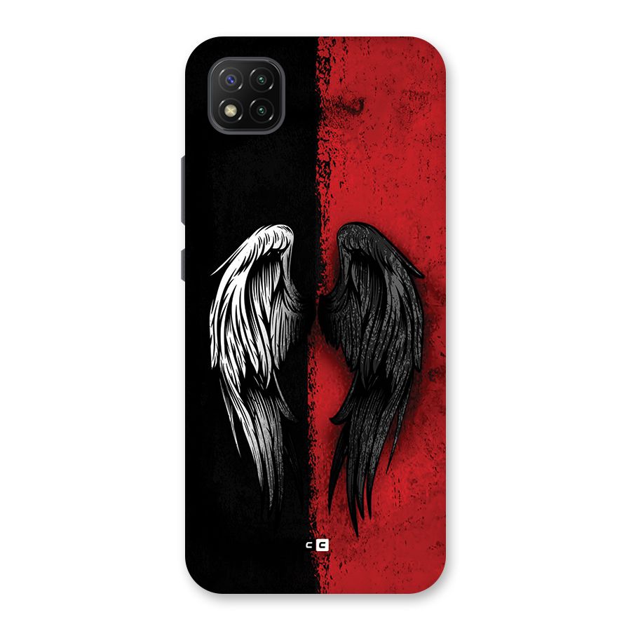 Angle Demon Wings Back Case for Poco C3