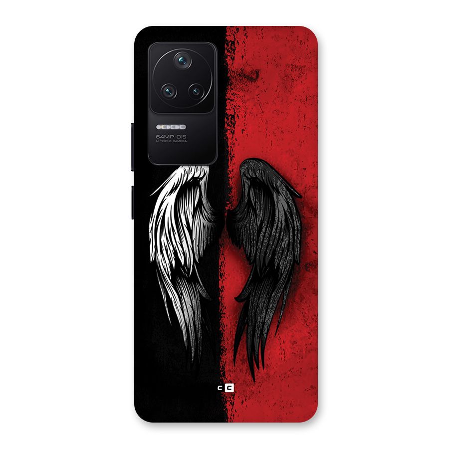 Angle Demon Wings Back Case for Poco F4 5G