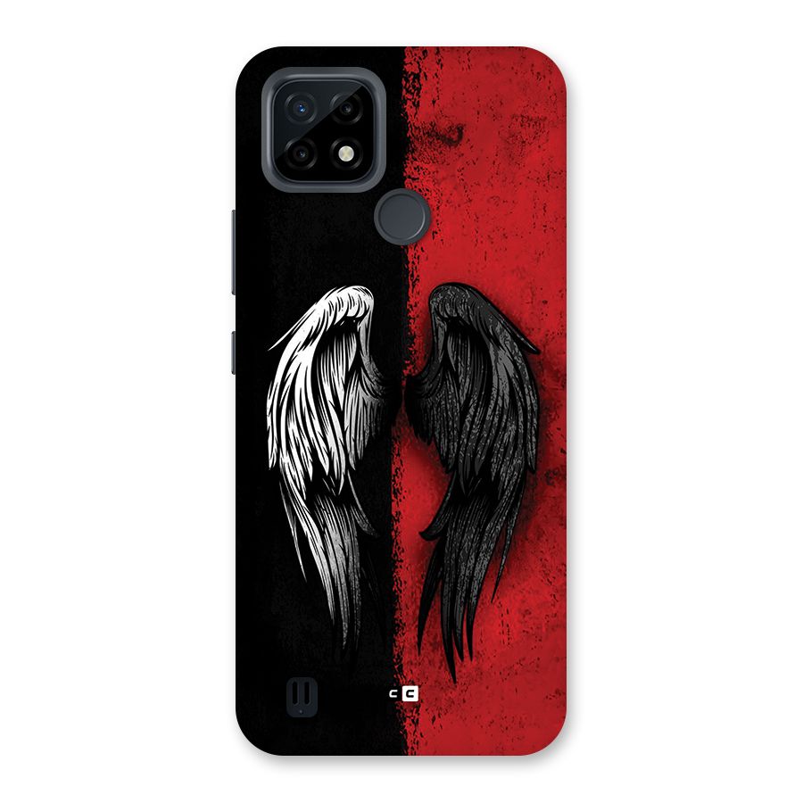 Angle Demon Wings Back Case for Realme C21