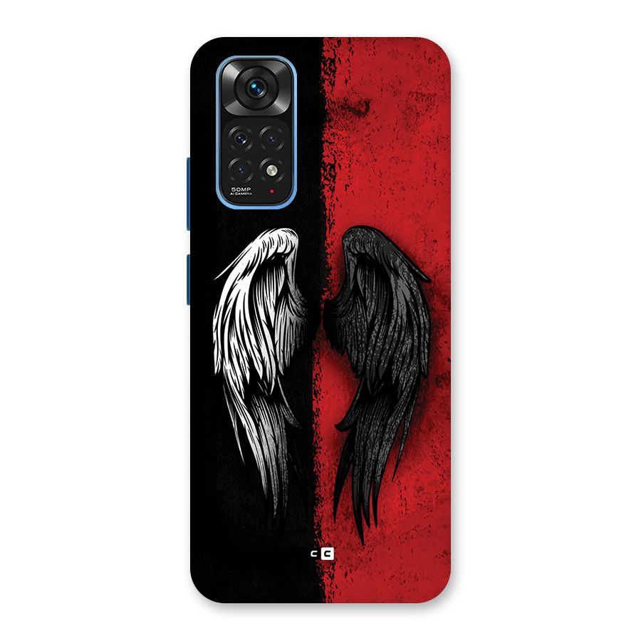 Angle Demon Wings Back Case for Redmi Note 11S