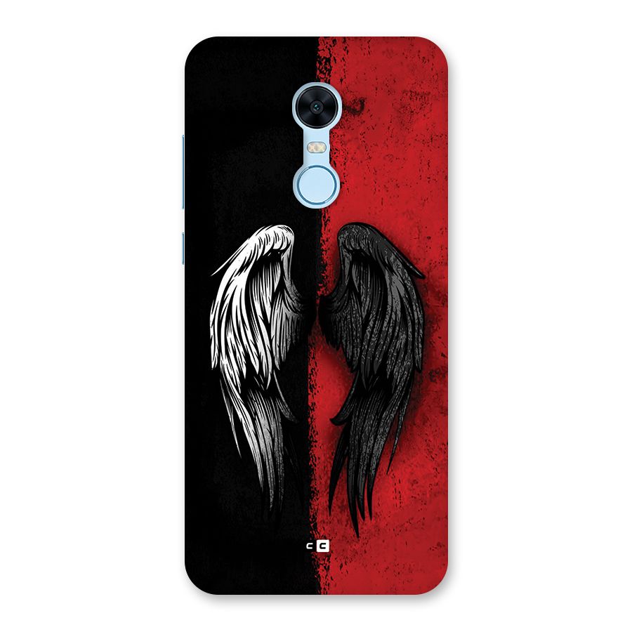 Angle Demon Wings Back Case for Redmi Note 5